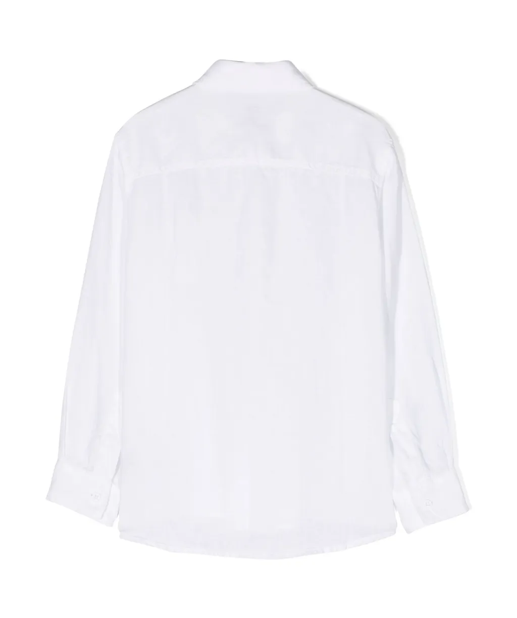 Patch-Pocket Linen Shirt
