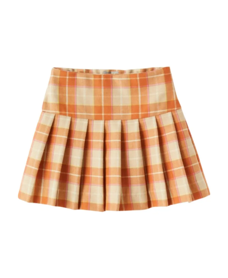Pleated Miniskirt