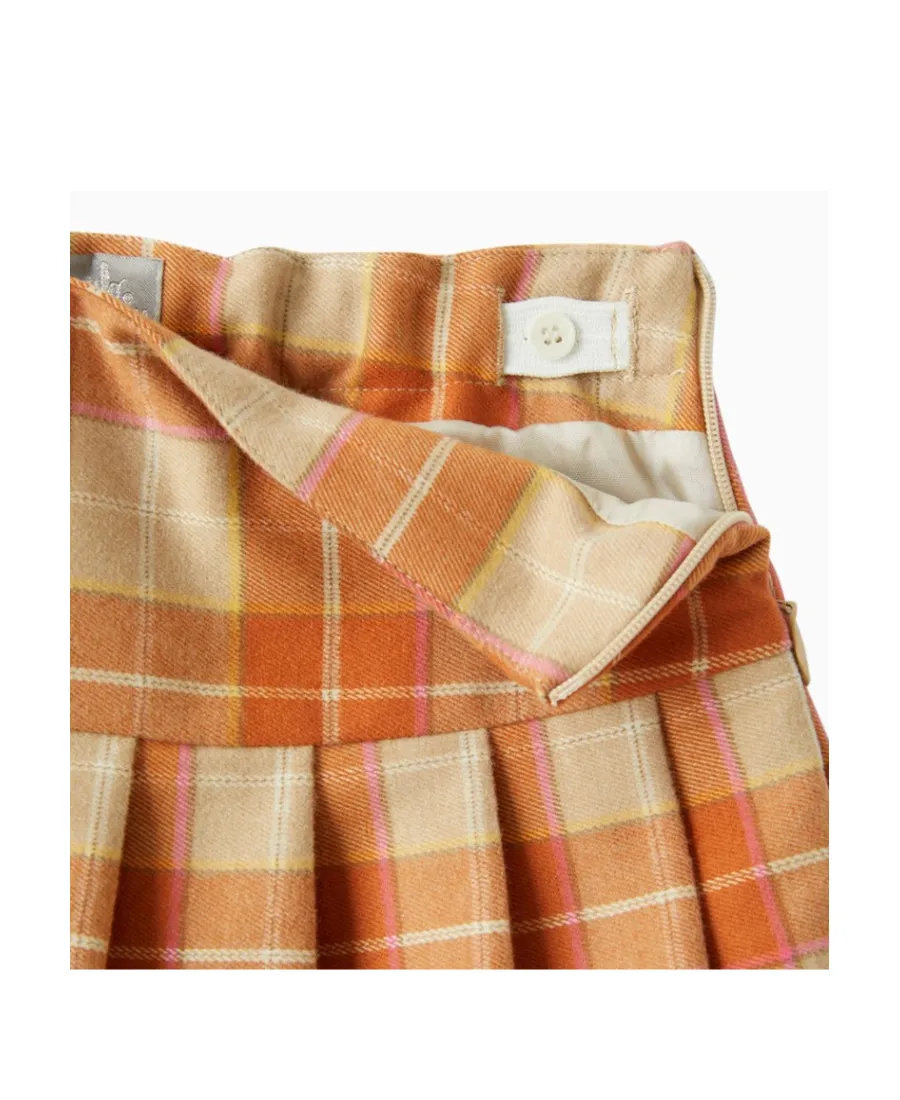 Pleated Miniskirt