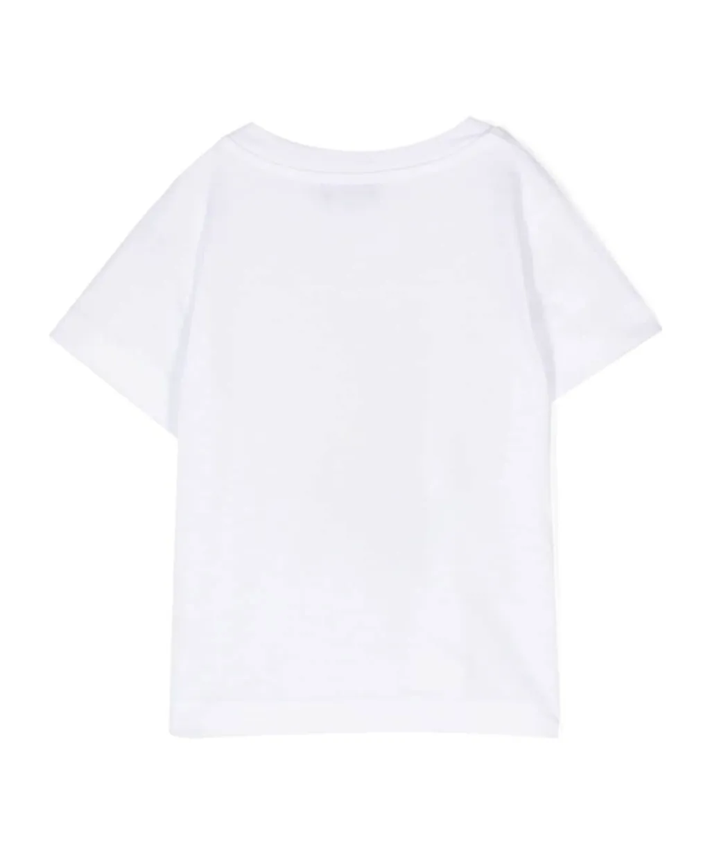 Giraffe-Printed Crewneck T-Shirt
