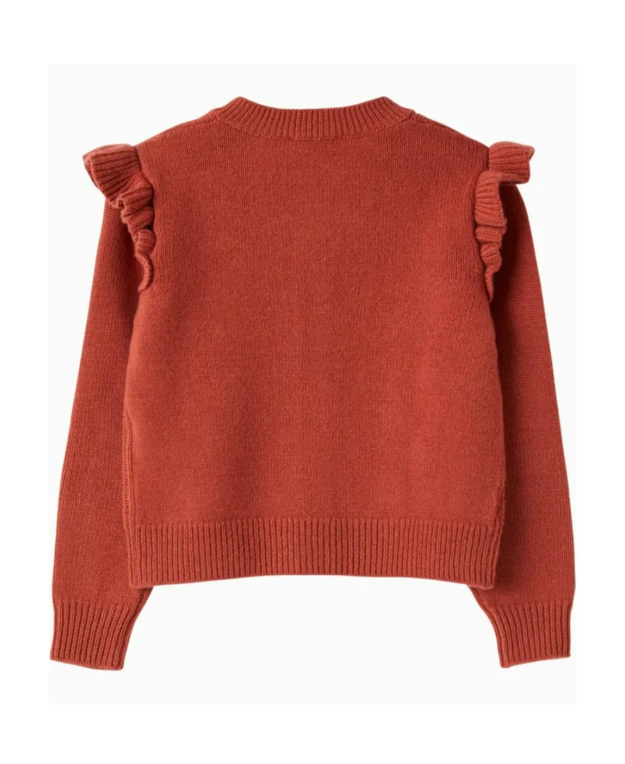 Cable-Knit Virgin Wool Cardigan
