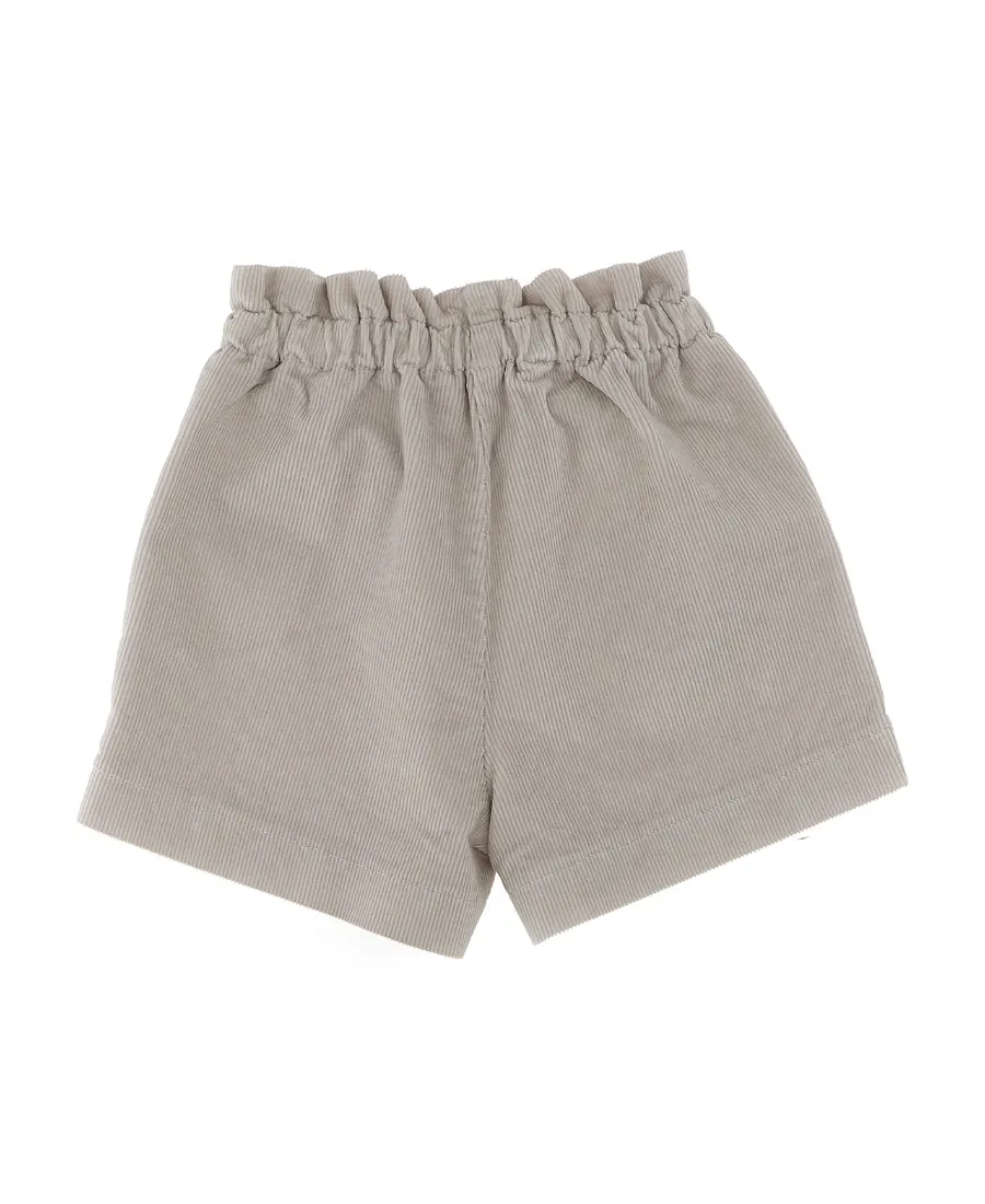 Corduroy Bermuda Shorts