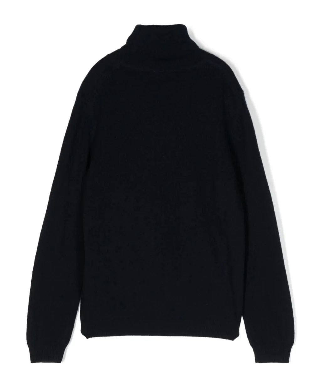 Fine-Knit Roll-Neck Jumper