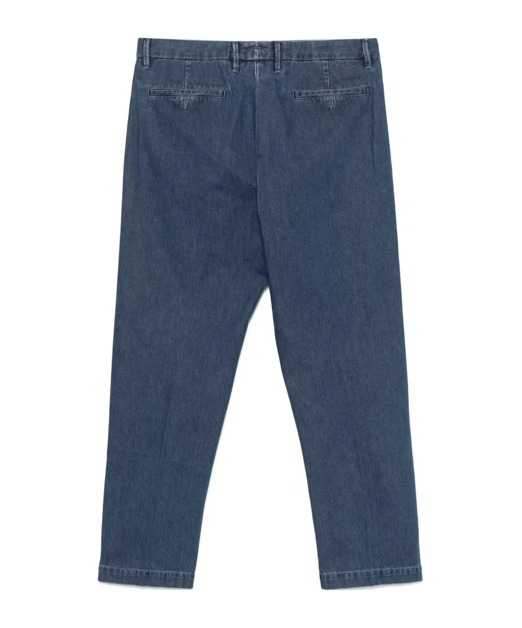 Logo-Embroidered Jeans