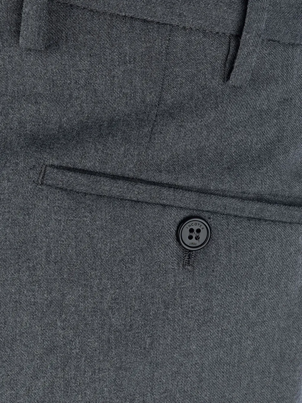 Wool-Blend Trousers