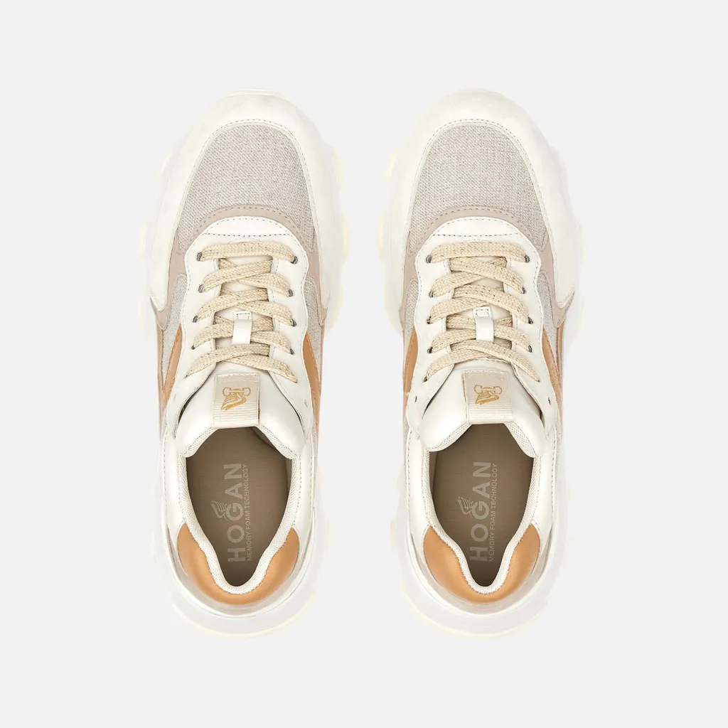 Hyperactive Panelled Chunky Sole Sneakers