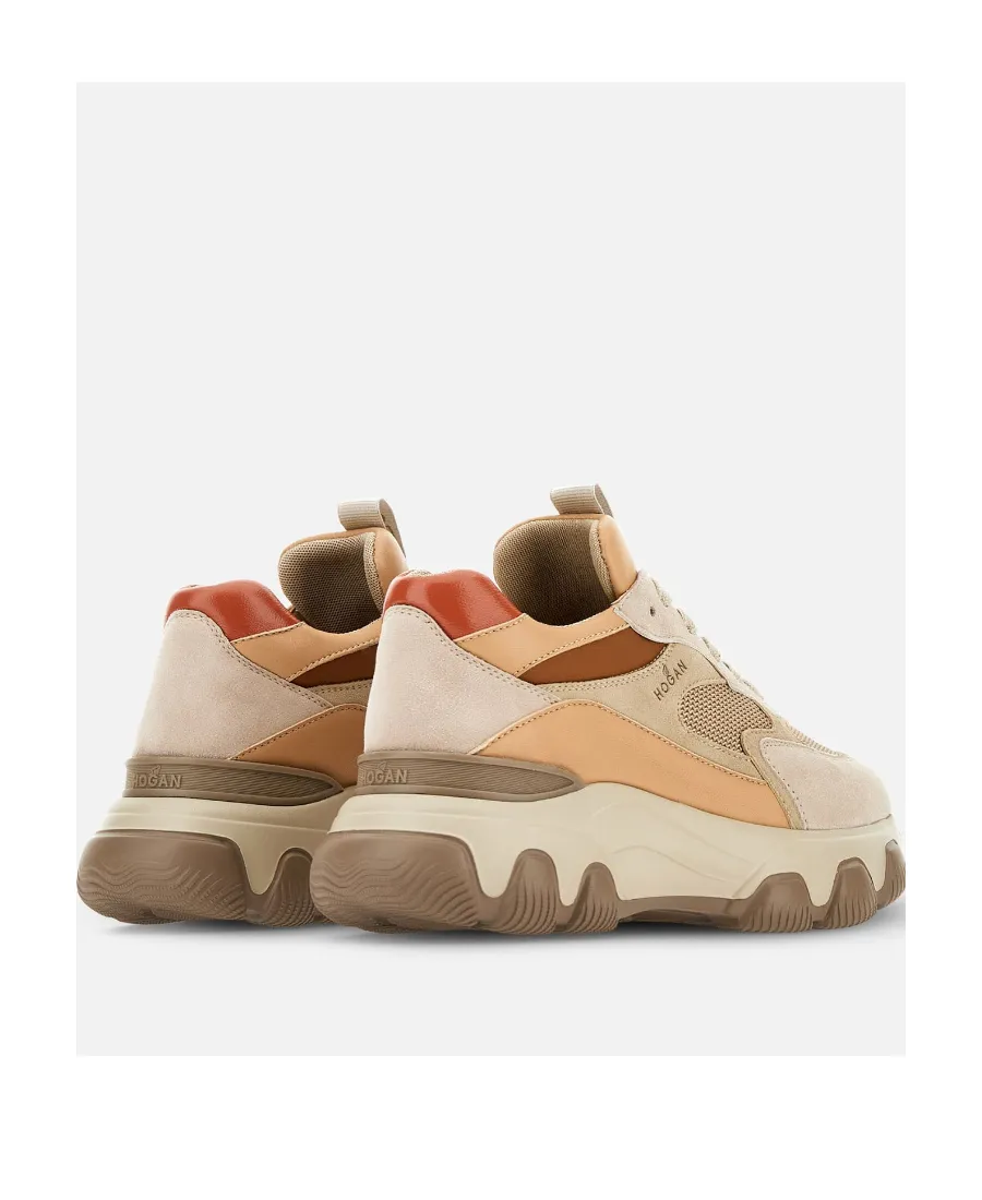 Hyperactive Lace-Up Sneakers