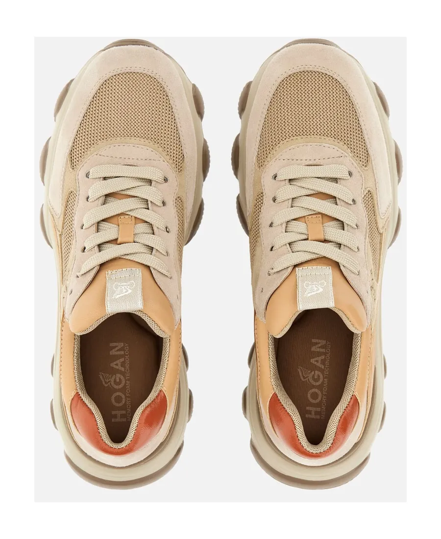 Hyperactive Lace-Up Sneakers