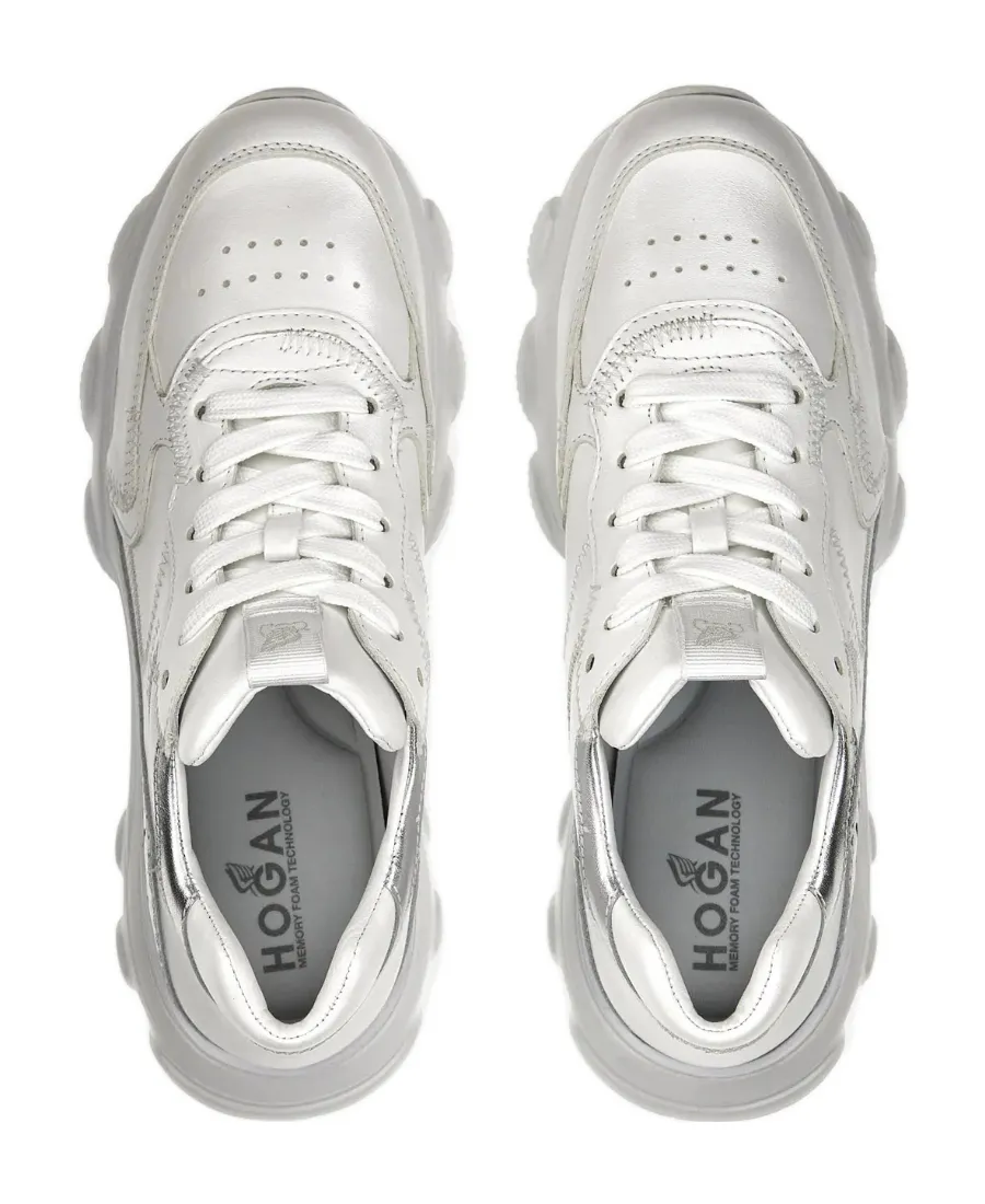 Hyperactive Lace-Up Sneakers