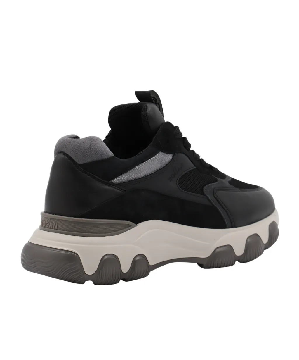 Low-Top Laced Sneakers