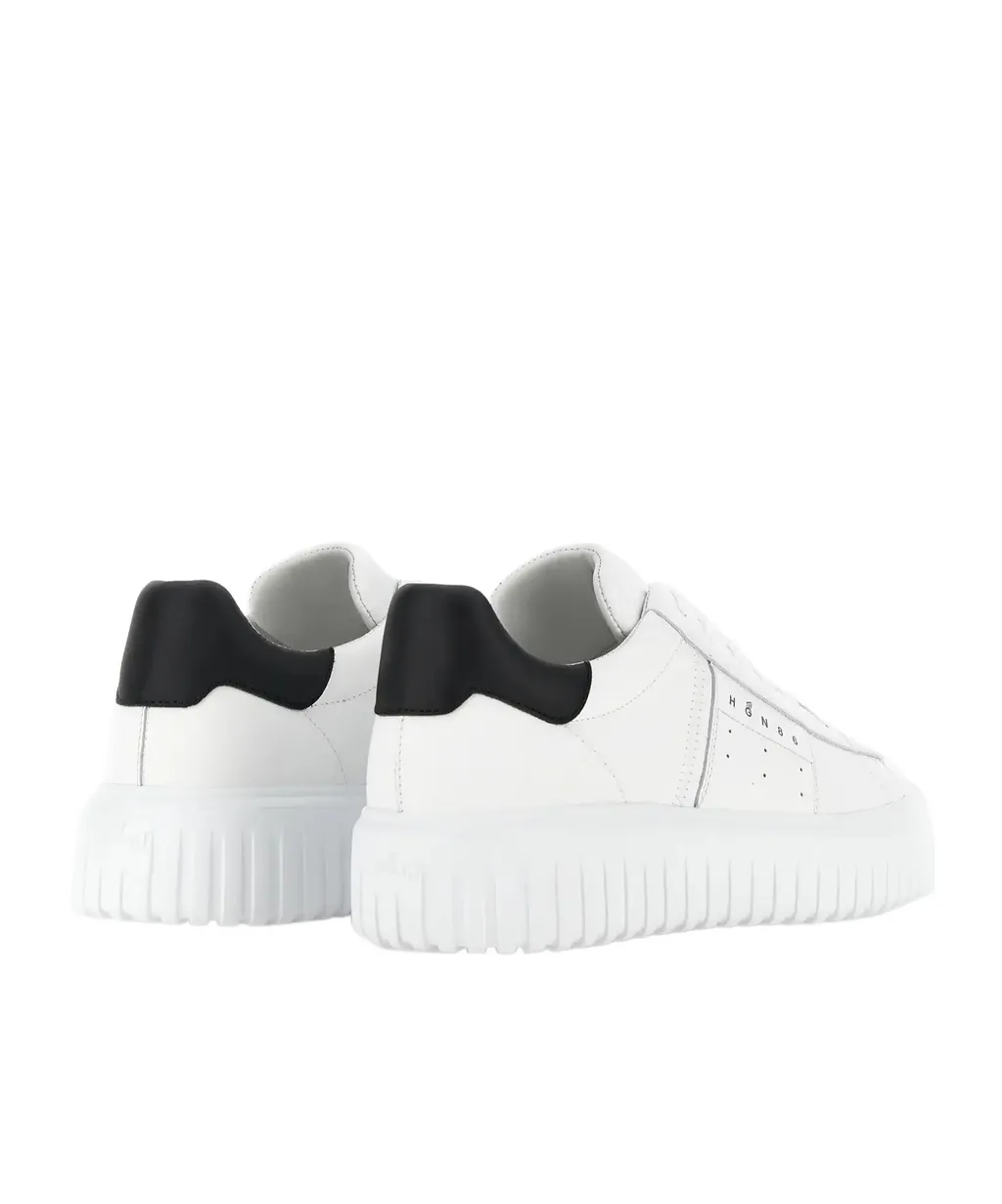 Round-Toe Lace-Up Sneakers