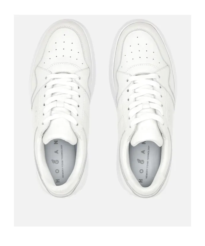 Hogan H670 Logo Printed Flatform Sneakers