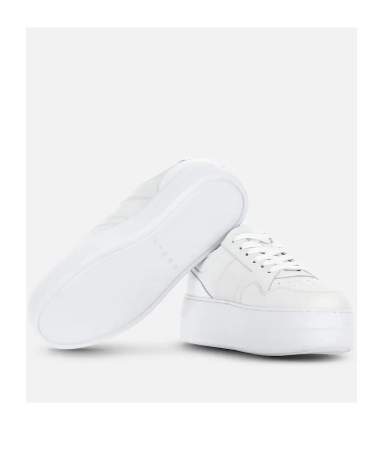 Hogan H670 Logo Printed Flatform Sneakers