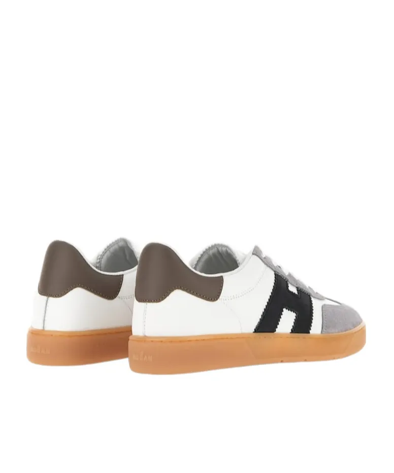 Low-Top Laced Sneakers