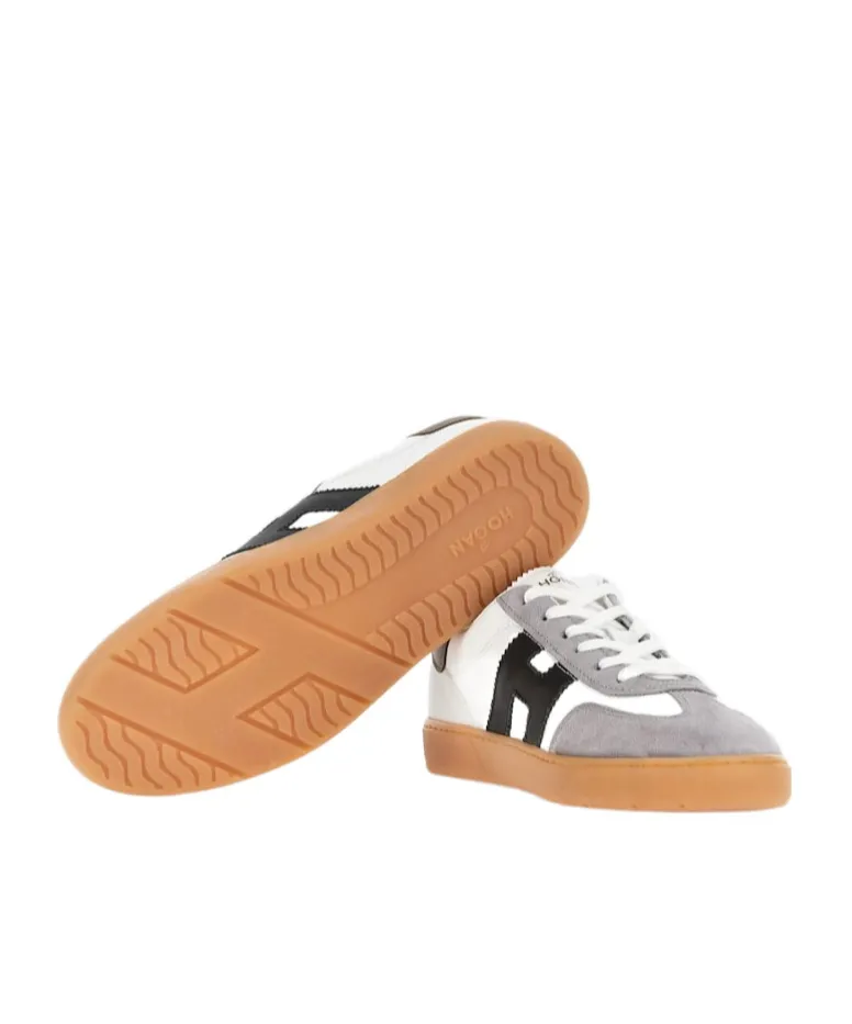 Low-Top Laced Sneakers
