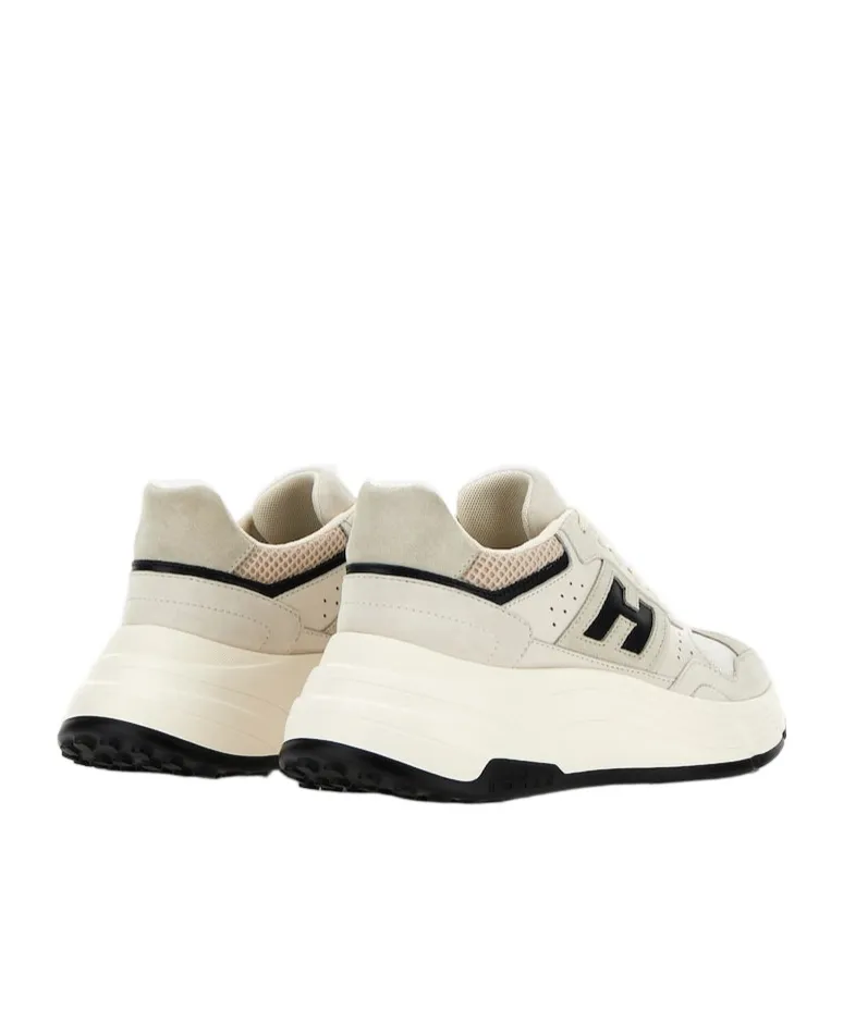 Round-Toe Lace-Up Sneakers