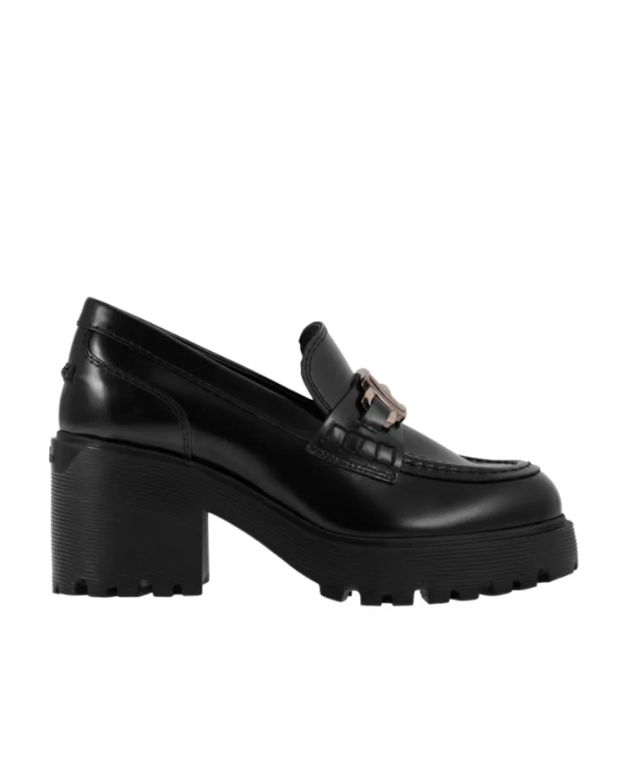 Loafer Platform Heeled Shoes