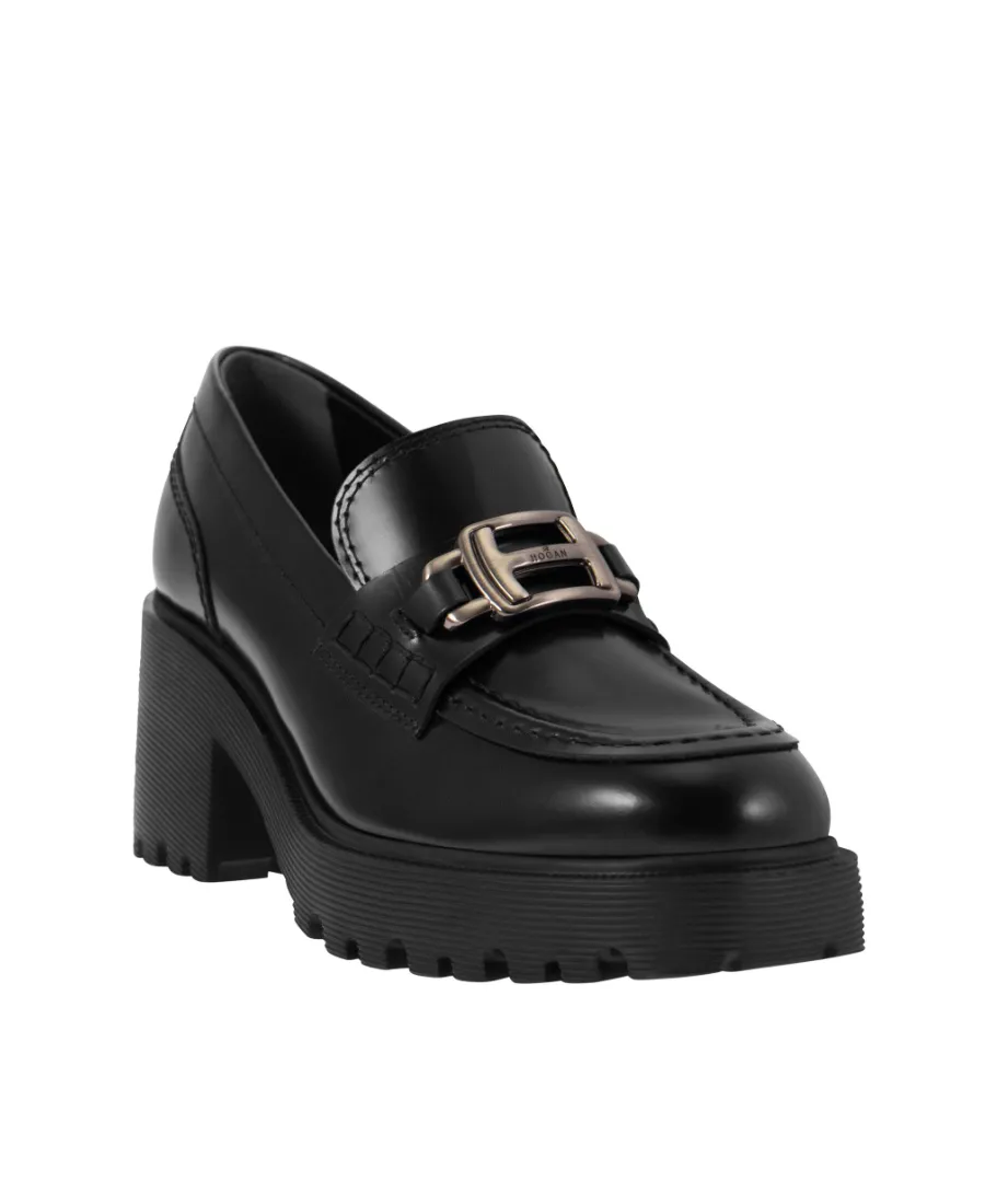 Loafer Platform Heeled Shoes