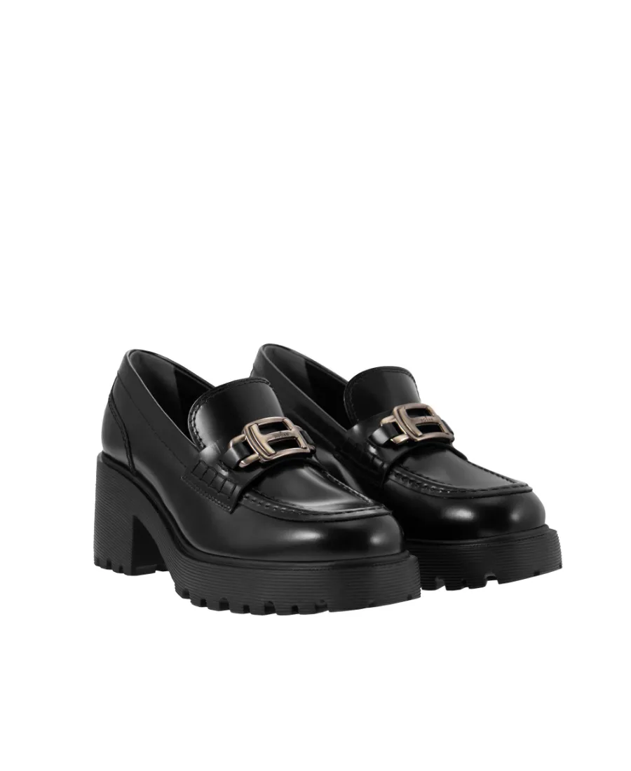 Loafer Platform Heeled Shoes