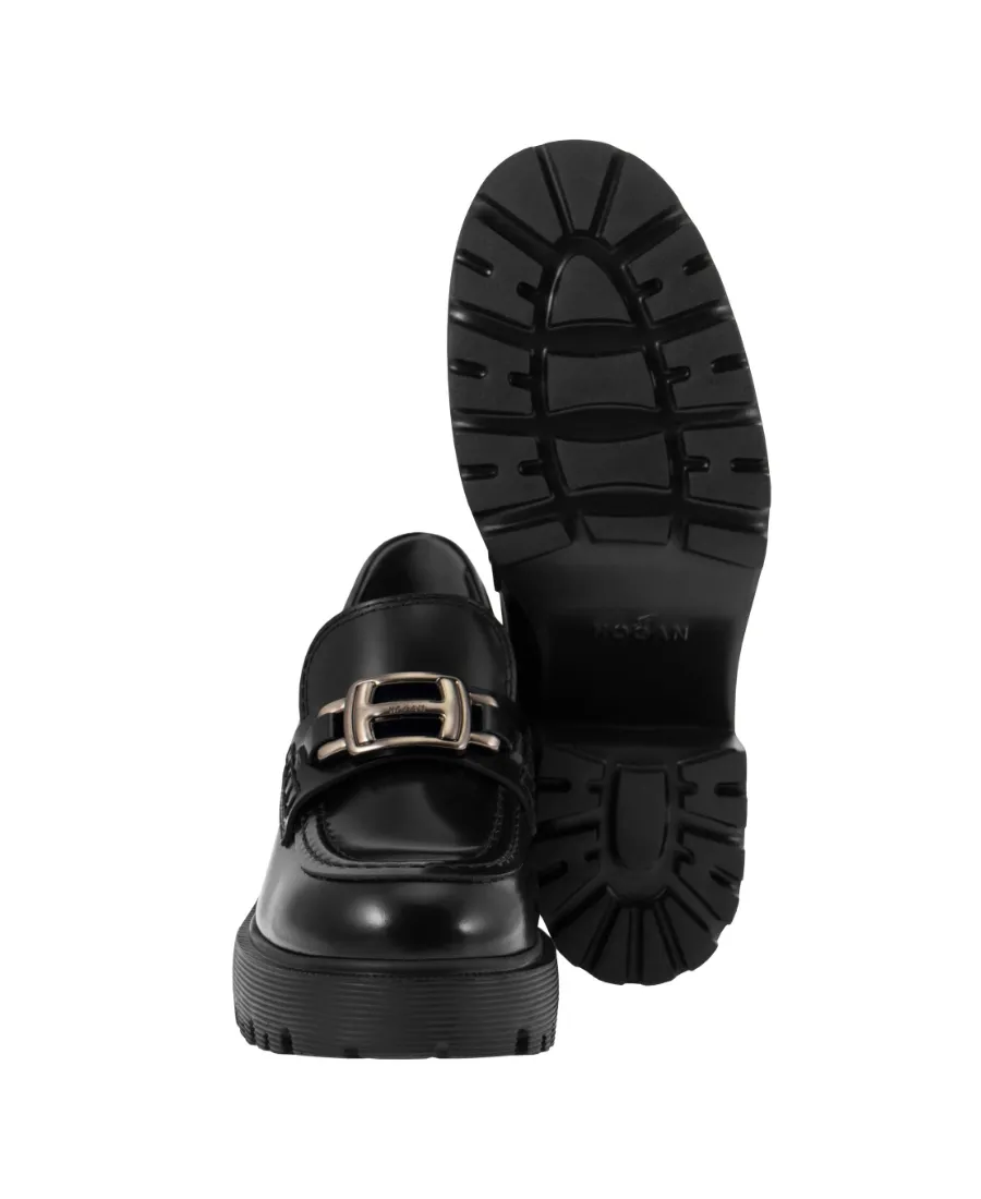 Loafer Platform Heeled Shoes
