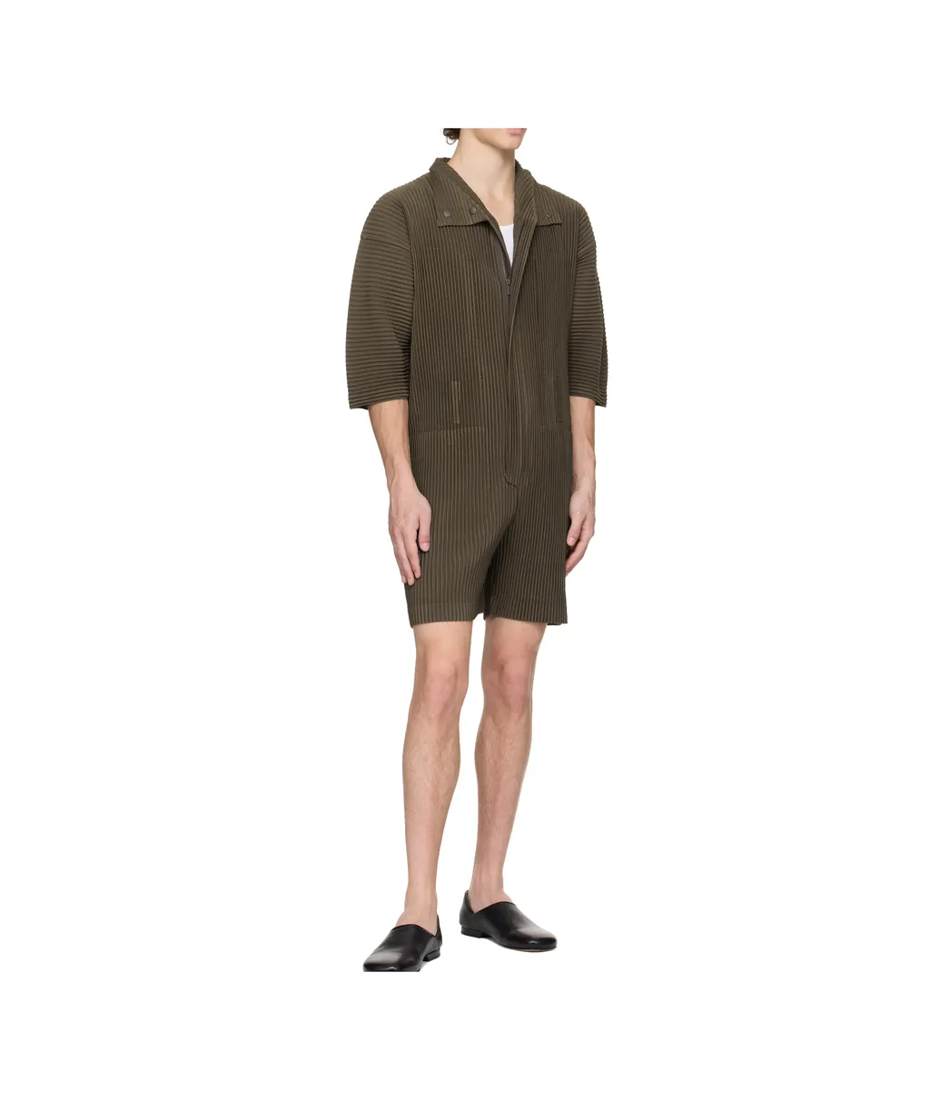 Pleats Bottoms 3 Jumpsuit