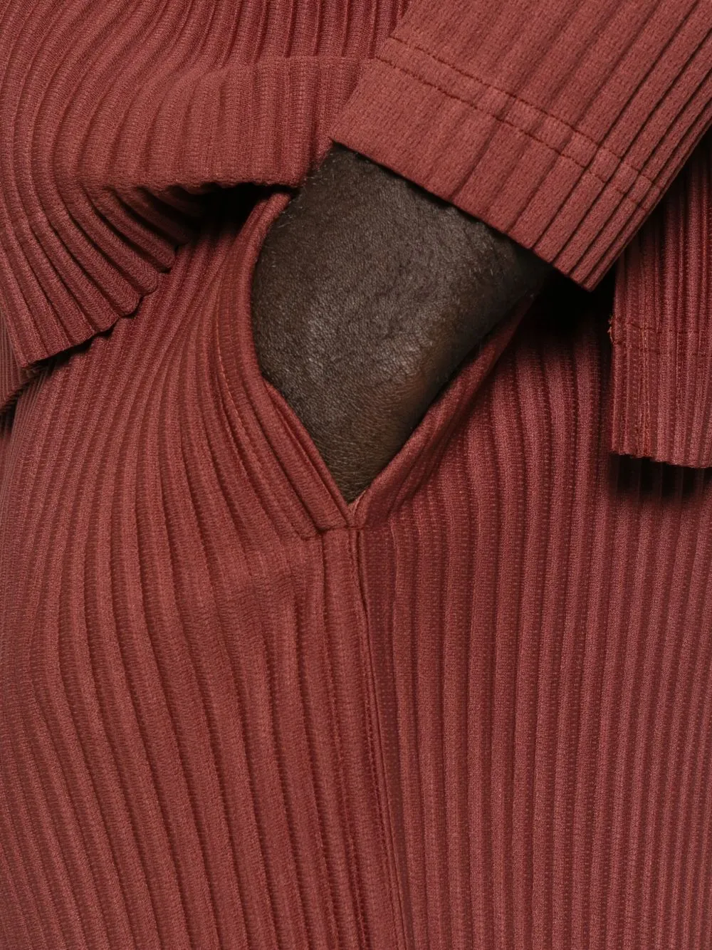 Color Pleats Trousers