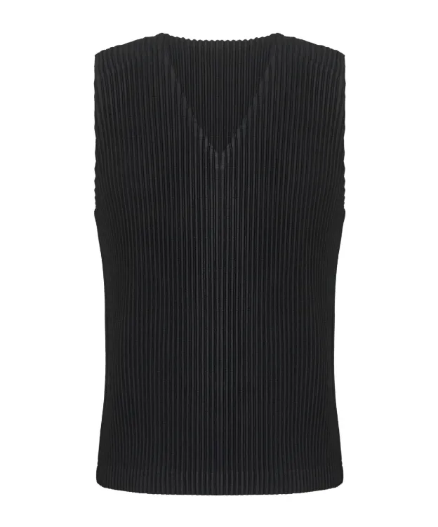 Pleated Vest