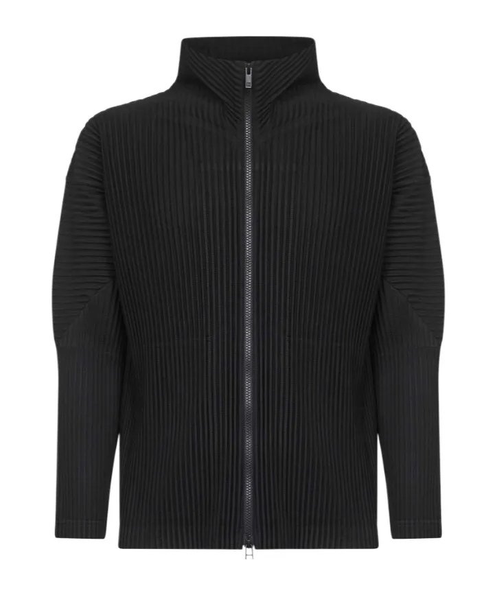 Long-Sleeved Knitted Cardigan