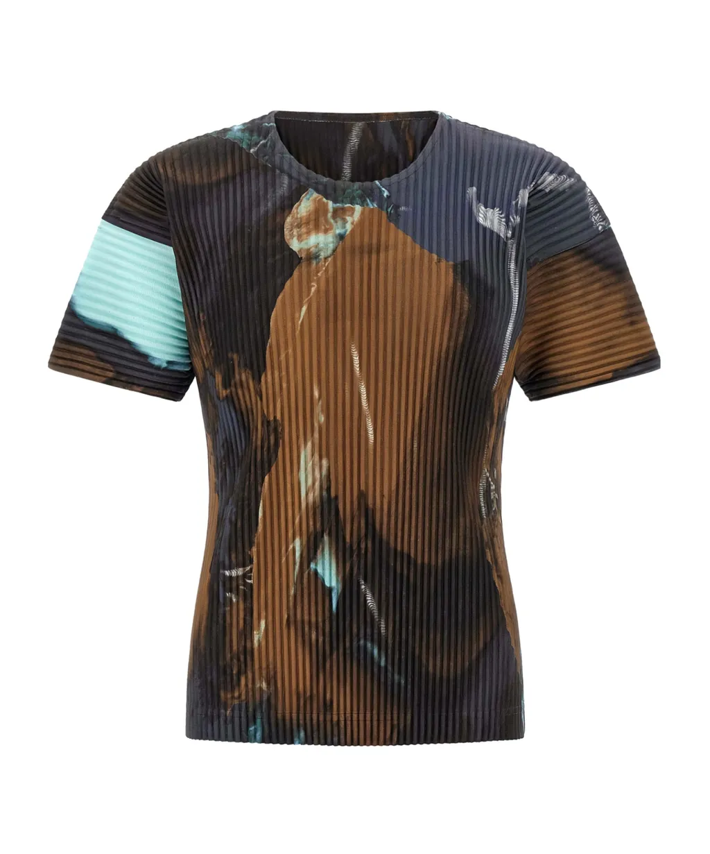 Abstract-Print T-Shirt
