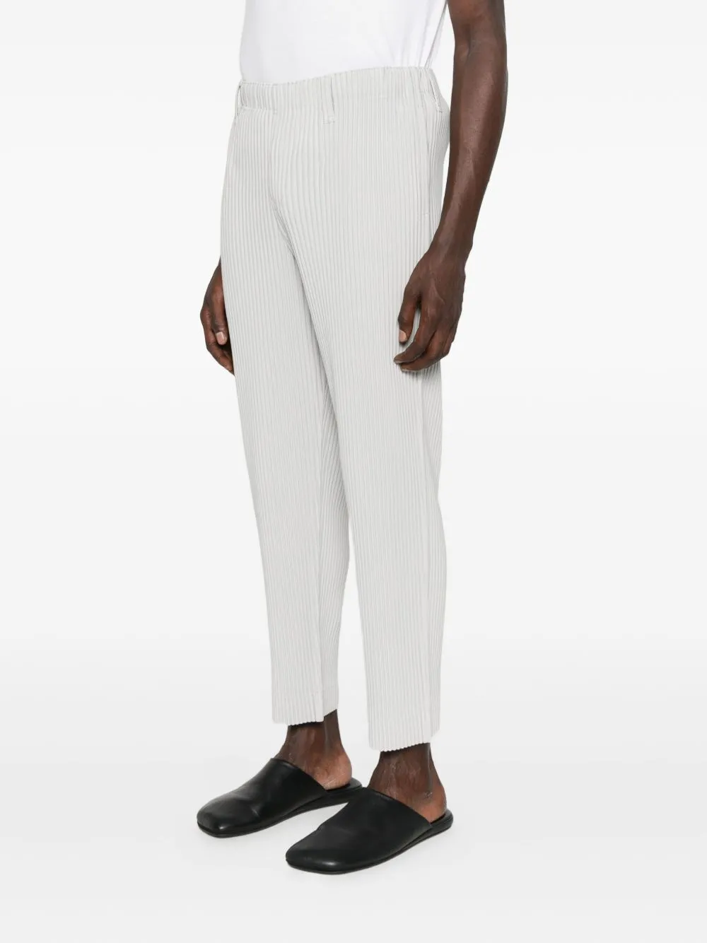 Pleated Elasticated Trousers
