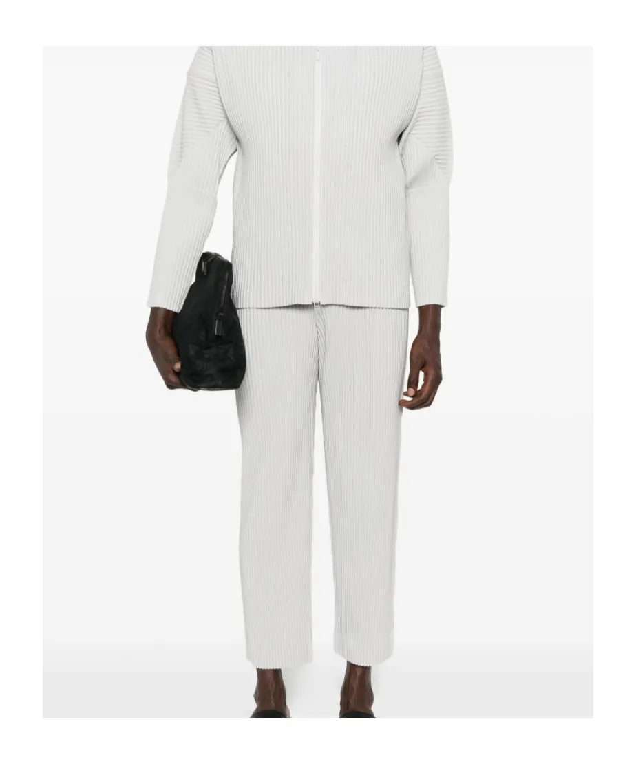 Pleated Elasticated Trousers