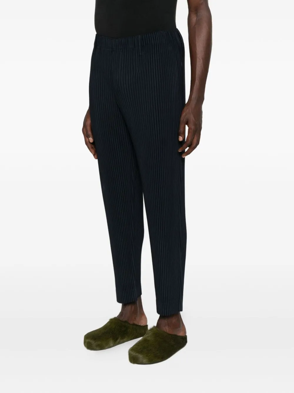 Pleated Elasticated Trousers
