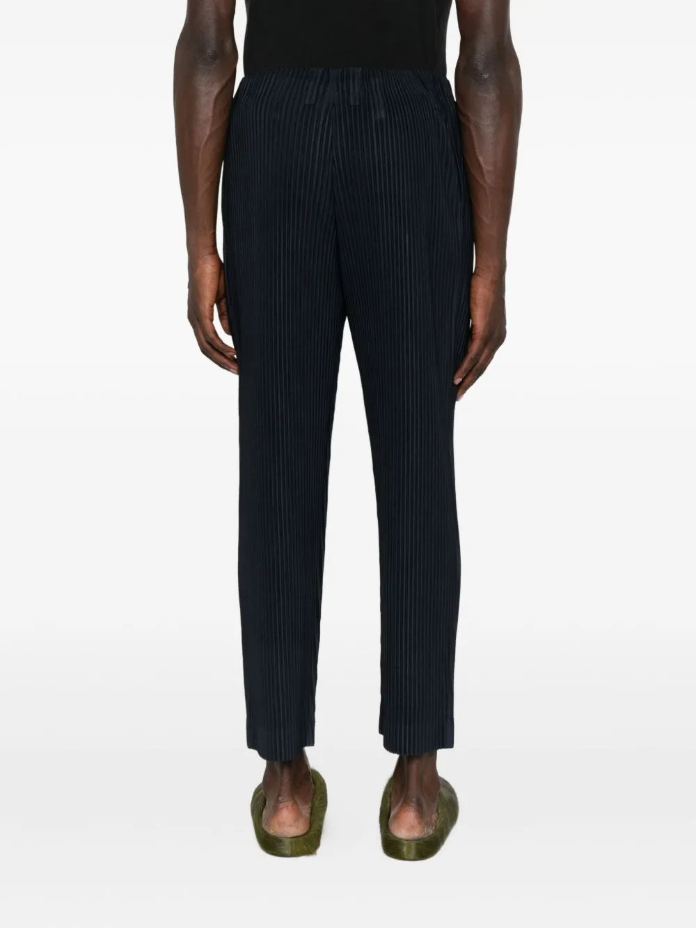 Pleated Elasticated Trousers