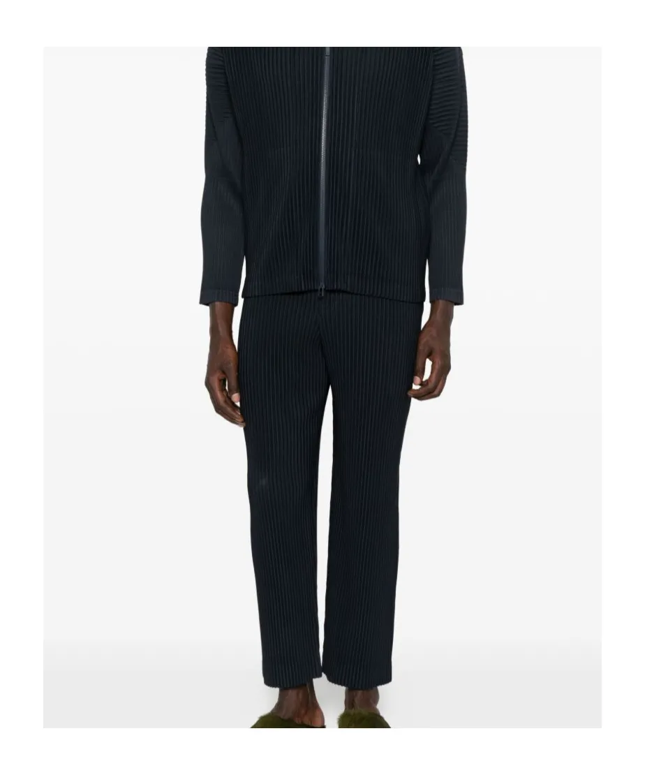 Pleated Elasticated Trousers