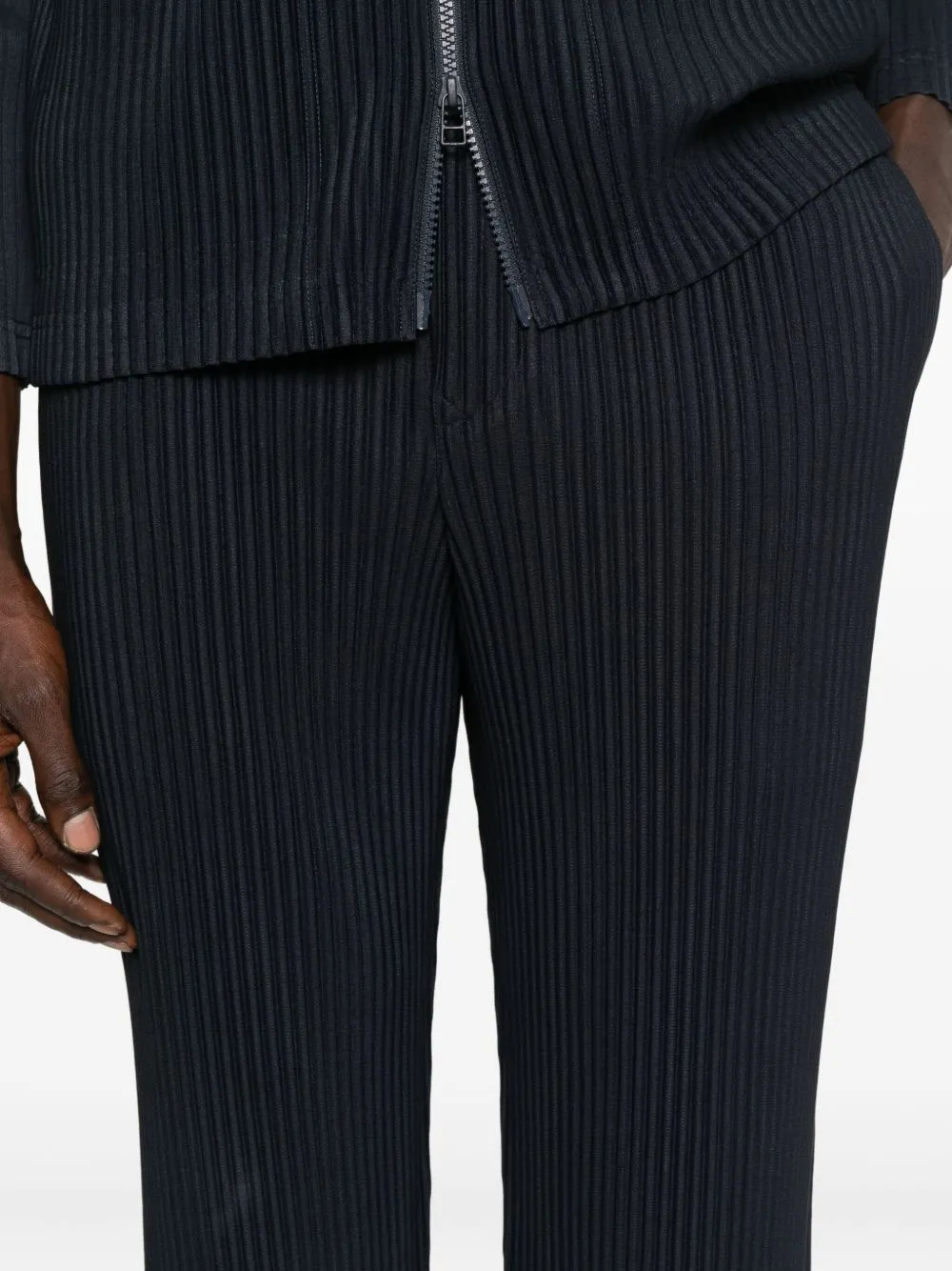Pleated Elasticated Trousers
