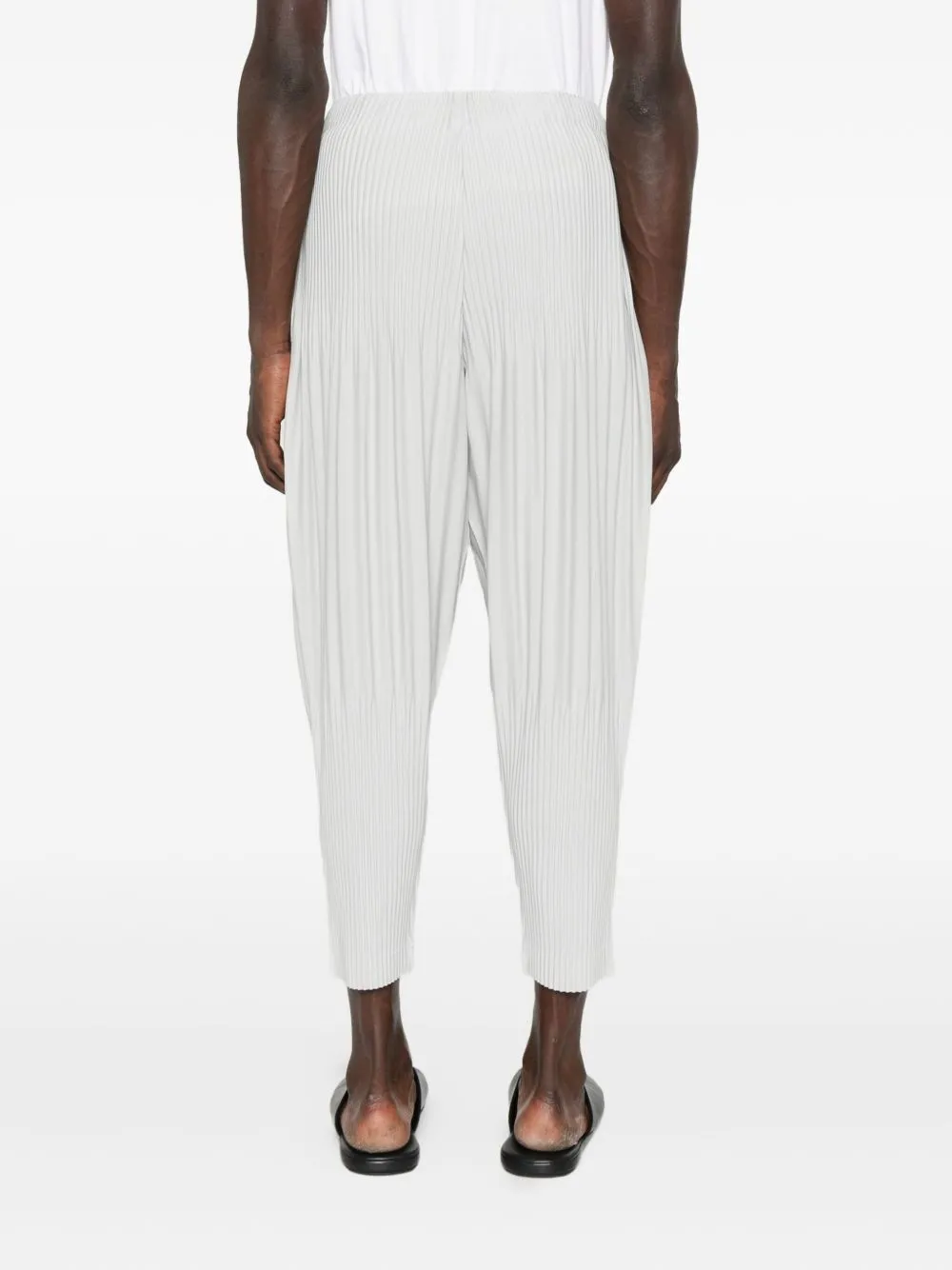 Plissé Pull-On Trousers