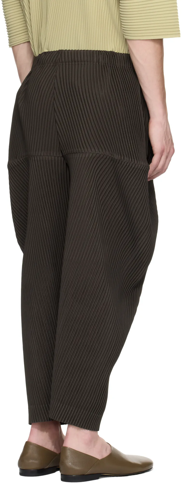 Elastic Waist Casual Pants