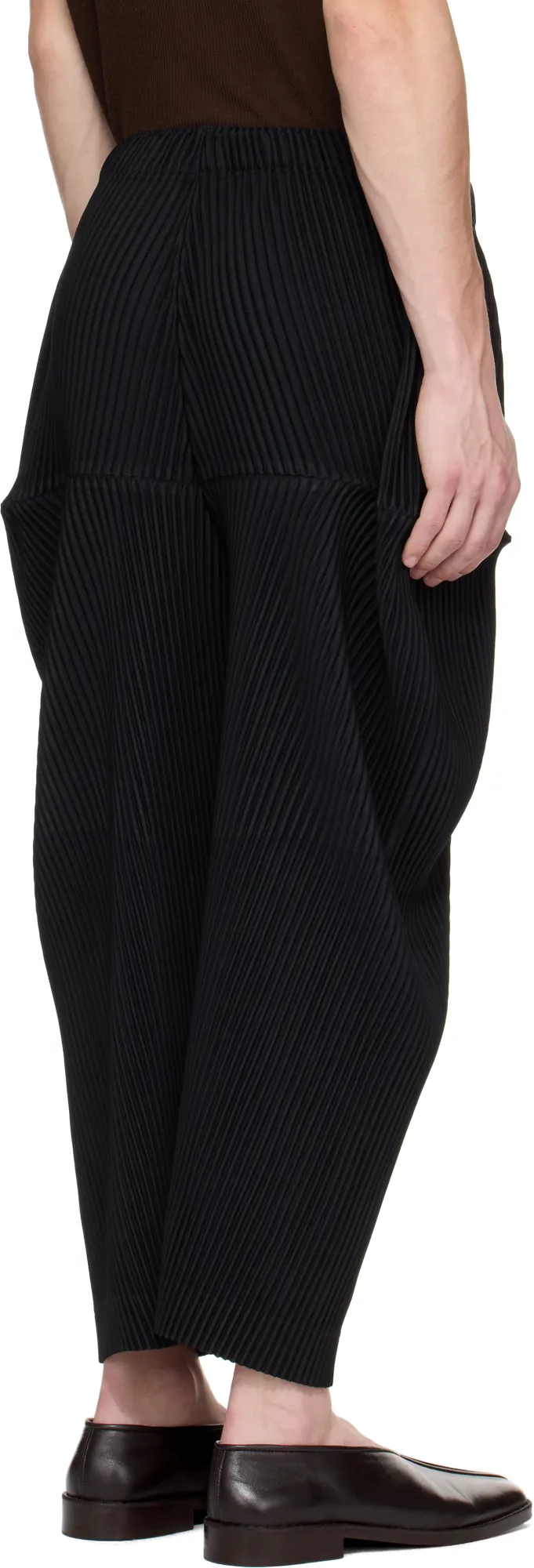Elastic Waist Casual Pants