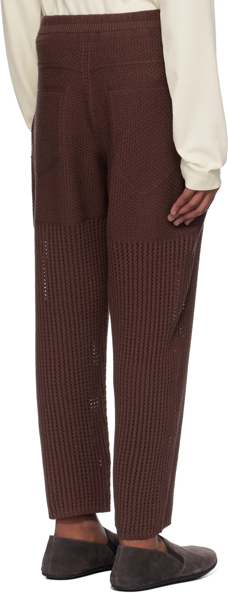 Rustic Knit Sweatpants