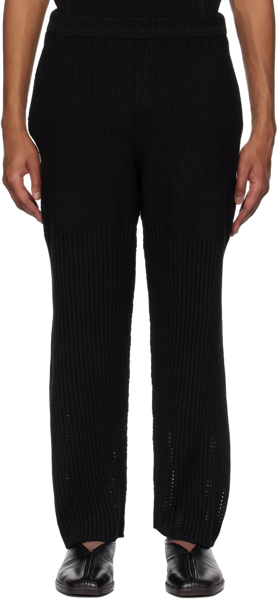 Rustic Knit Sweatpants