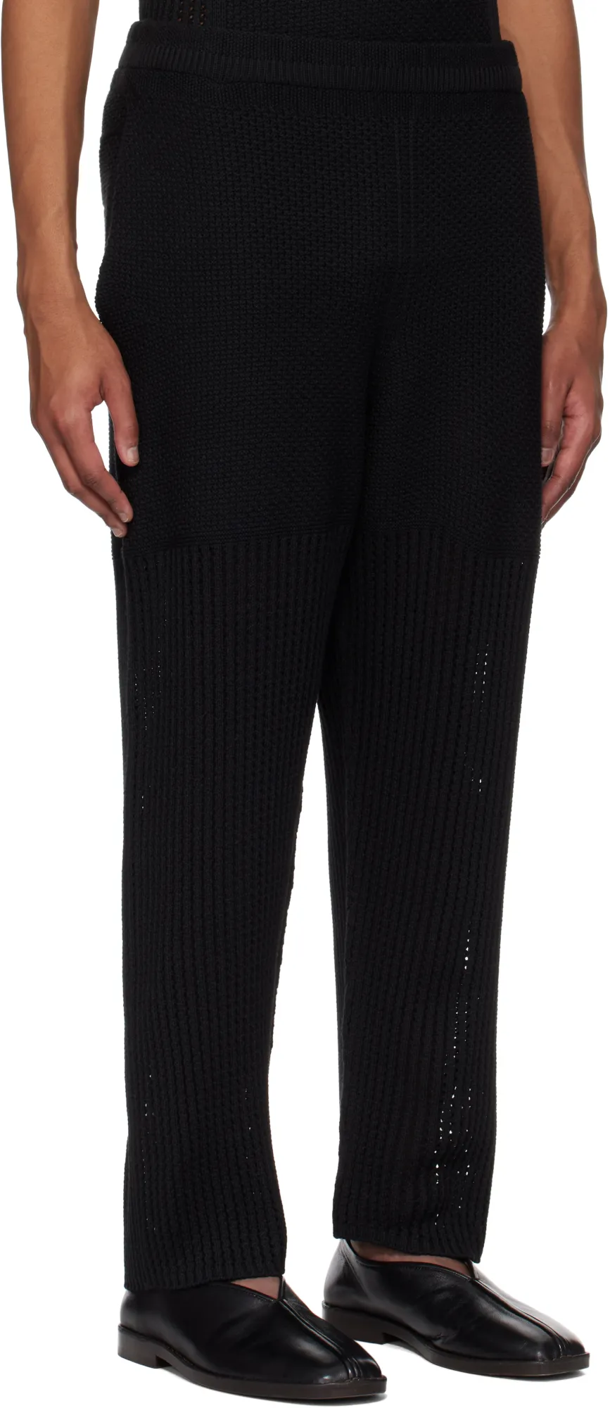 Rustic Knit Sweatpants
