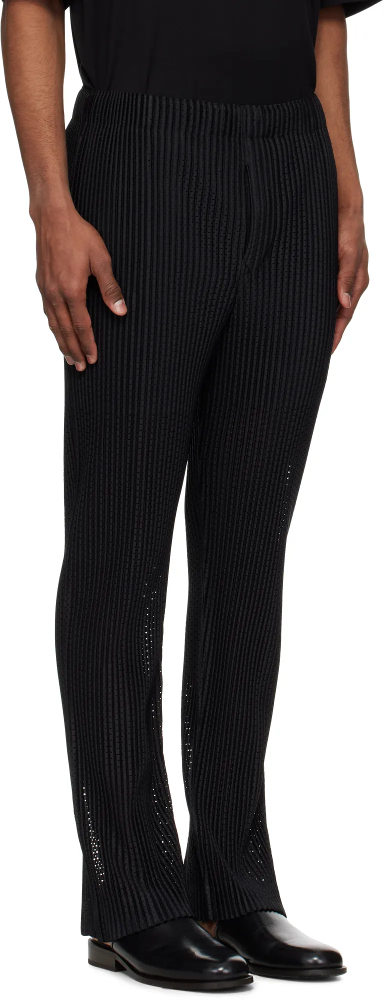 Elastic Waist Casual Pants