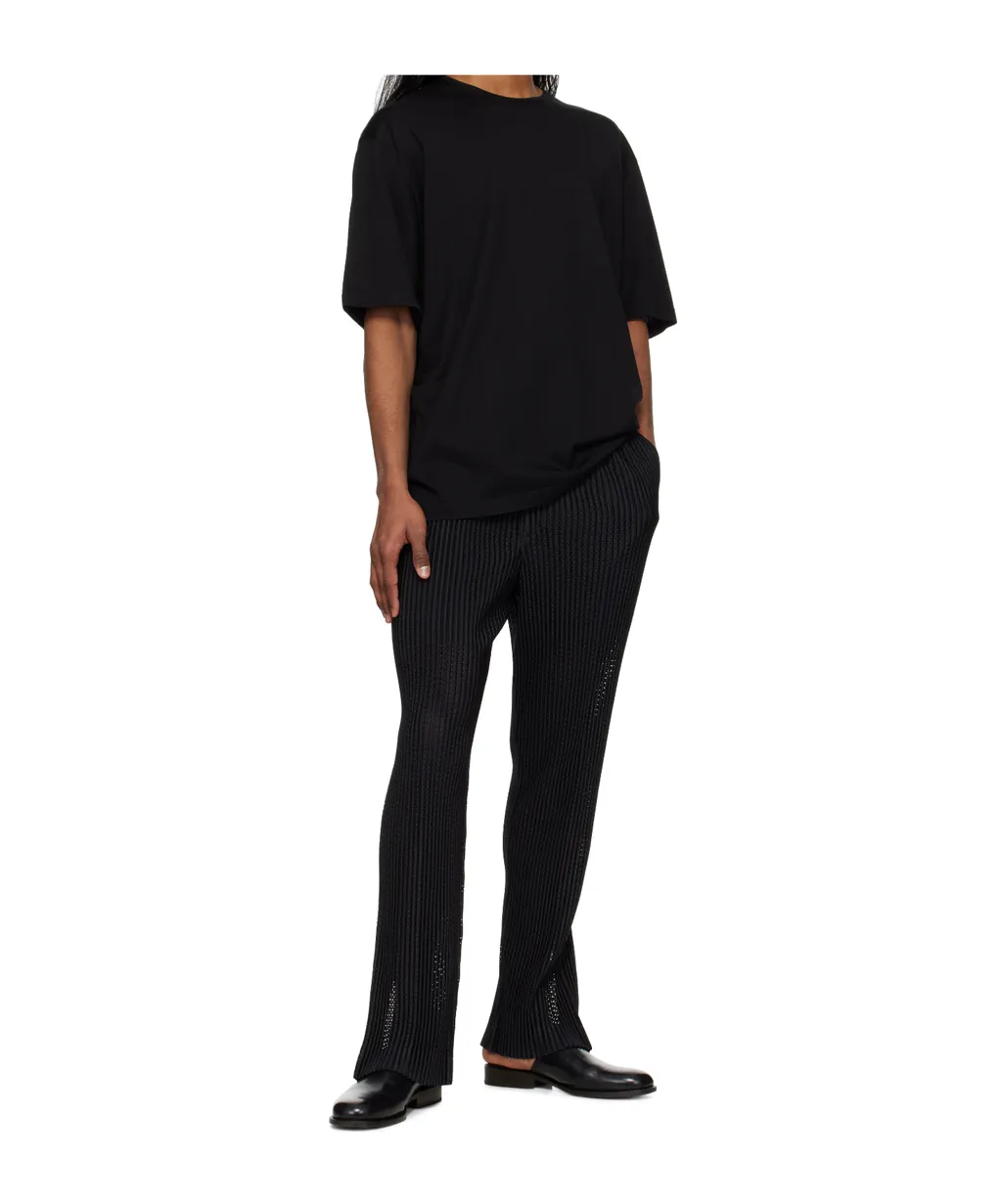 Elastic Waist Casual Pants