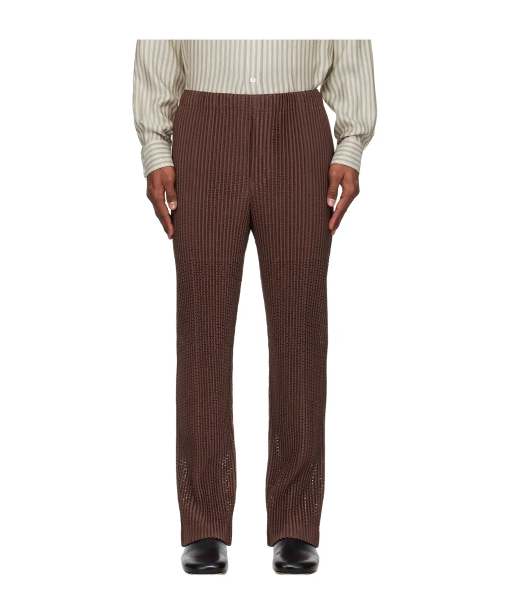 Elastic Waist Casual Pants