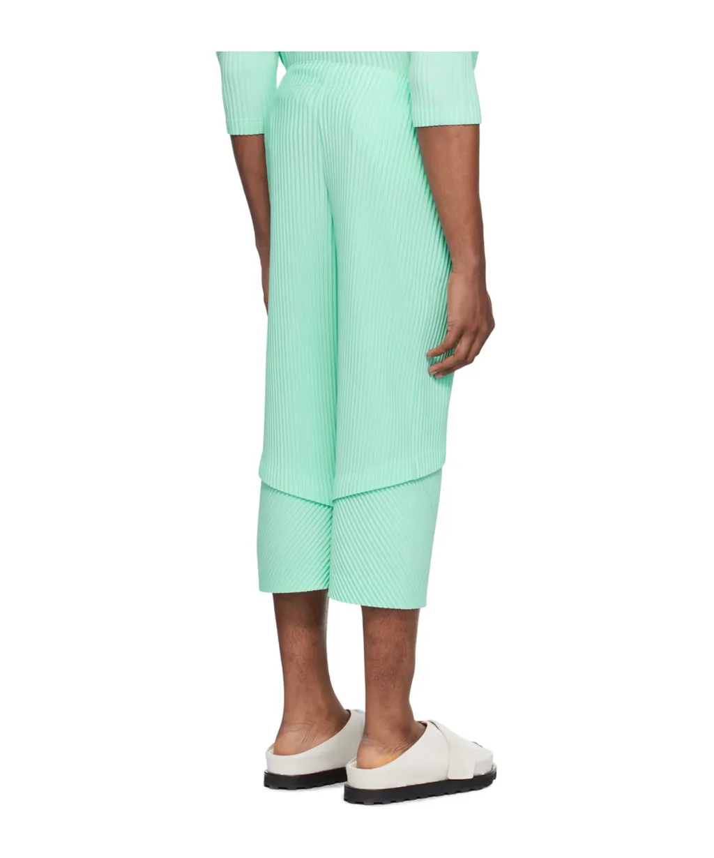Horn Shaped Pleated Casual Pants