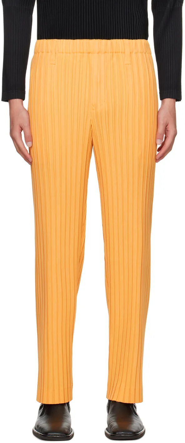 Pleated Detail Casual Pants