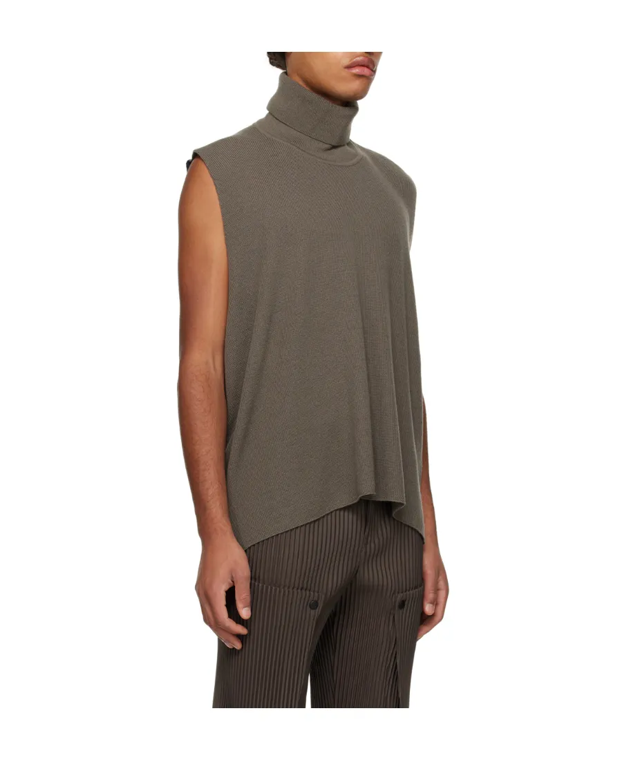 Framework Roll-Neck Wool Vest