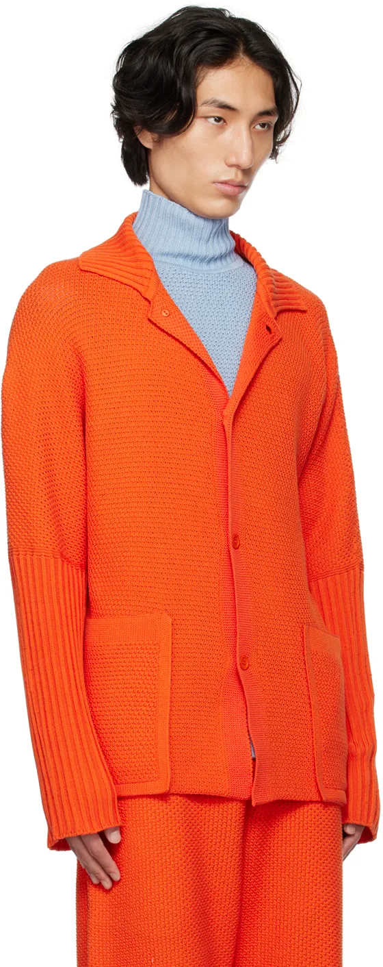 Rustic Chunky-Knit Cardigan