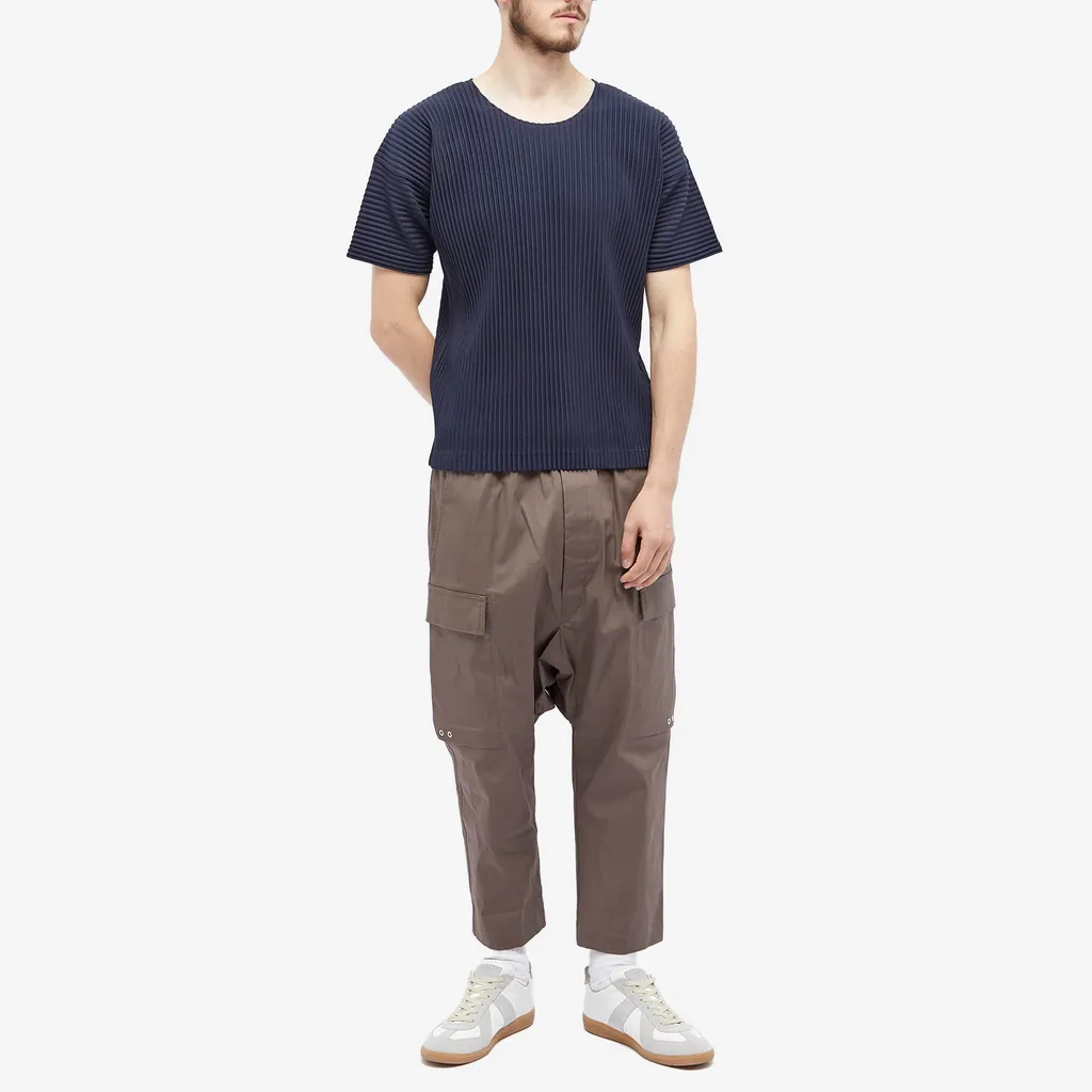 Mc May Drop Shoulder Pleated T-Shirt