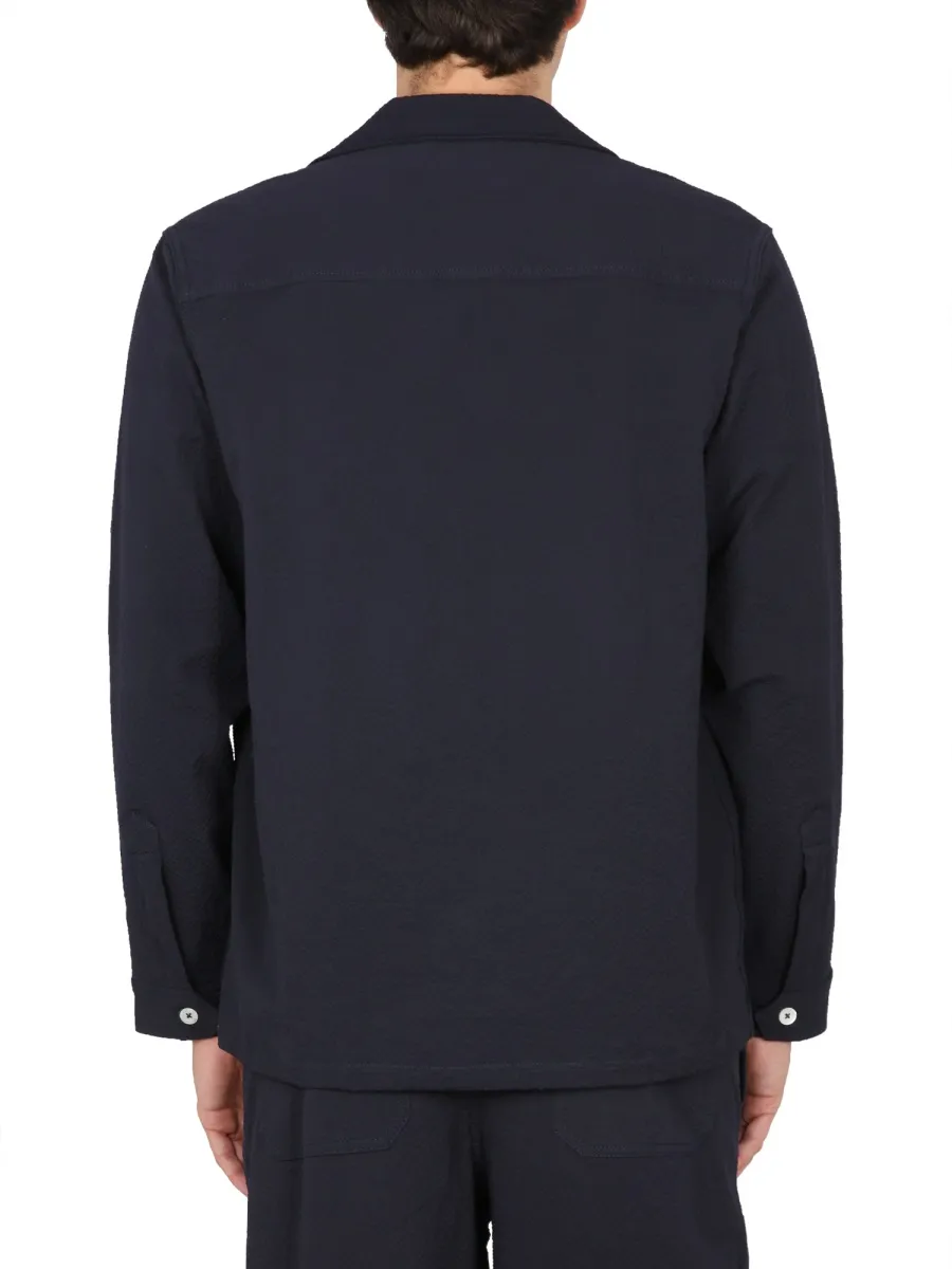 Long-Sleeved Button-Up Shirt